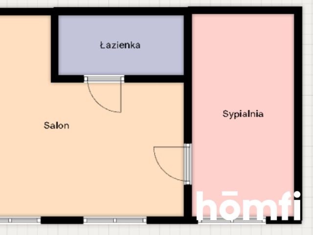 Two room apartment without administrative rent, Łódź, ul. Sterling - Apartment - Rent - Łódź, Śródmieście