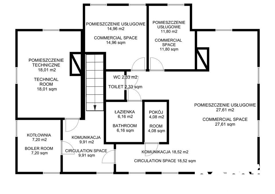Lokal usługowy 393 m2 | Smardzowice | Skała - Commercial premises - Rent - Krakowski, Skała / Smardzowice