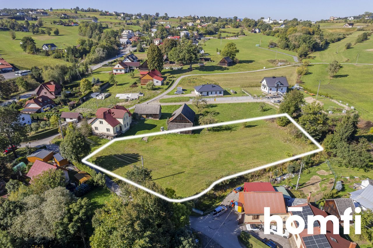 Building plot 23.65 ares with direct access | Pisarzowa, 6 km from Limanowa - Plot - Sale - Limanowski, Limanowa / Pisarzowa