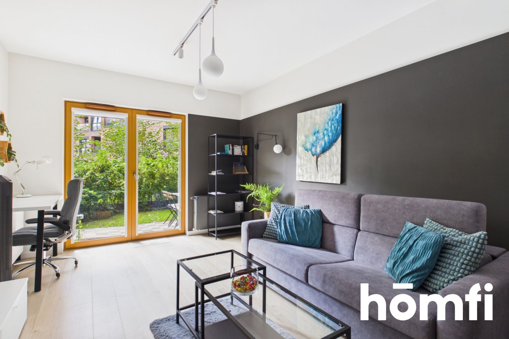 Studio apartment with a garden in the center of Krakow - Apartment - Sale - Kraków, Śródmieście / Stare Miasto