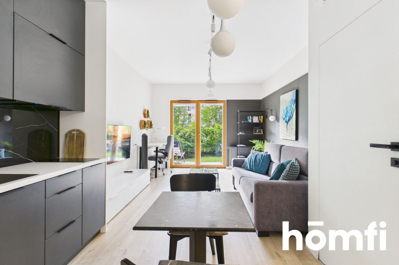 Studio apartment with a garden in the center of Krakow - Apartment - Sale - Kraków, Śródmieście / Stare Miasto