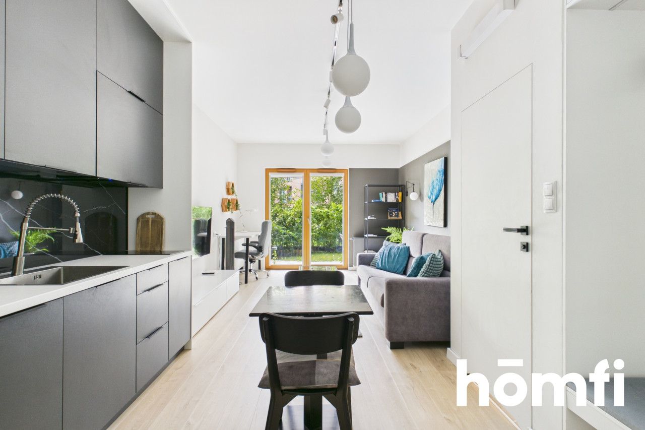 Studio apartment with a garden in the center of Krakow - Apartment - Sale - Kraków, Śródmieście / Stare Miasto