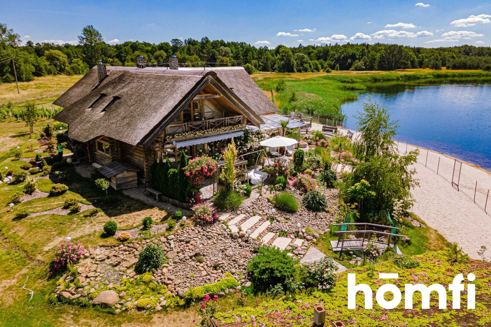 A UNIQUE RESIDENCE BY A LAKE AND RIVER - House - Sale - Żagański, Żagań / Gryżyce