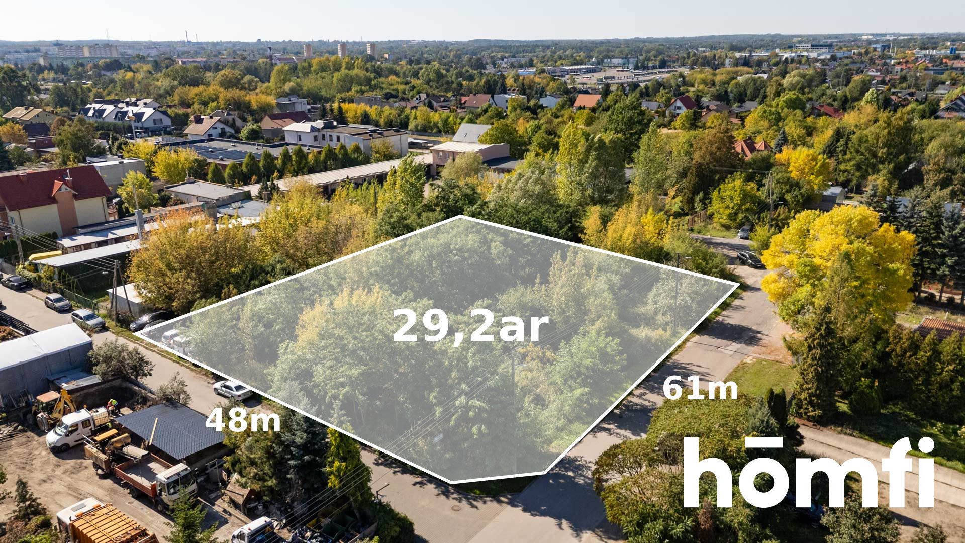 Plot of land for single-family housing or services within the city limits of Radom. - Ділянка - Продаж - Radom, Młodzianów
