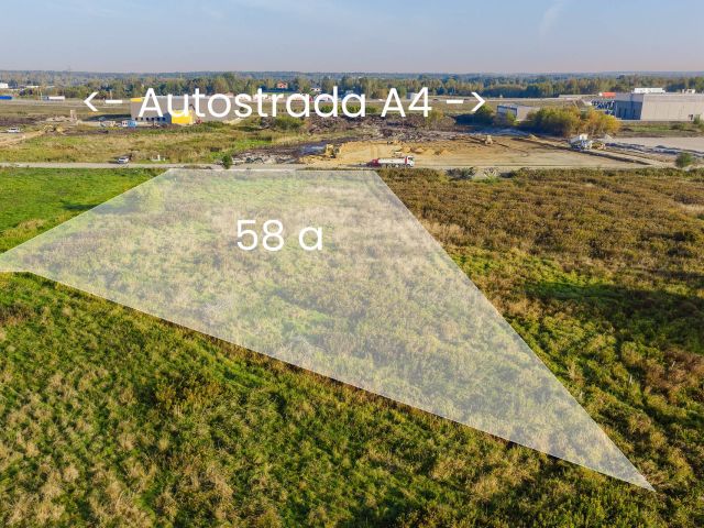 RZESZÓW – 5,839 m² INVESTMENT PLOT – NEAR THE A4 MOTORWAY - Plot - Sale - Rzeszowski, Głogów Małopolski / Rogoźnica
