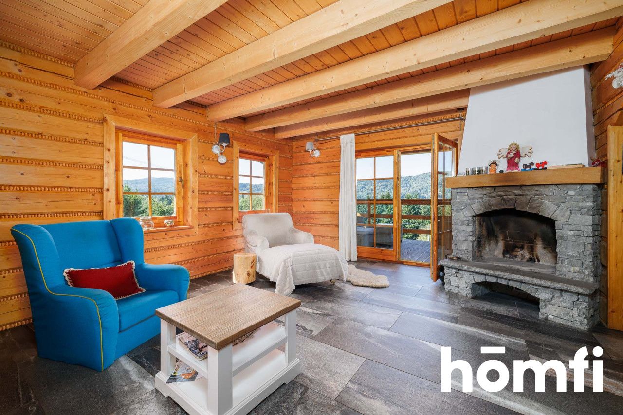 Exceptional Log Home in Zawoja – 4 Bedrooms, Sauna, Large Terrace & Over 3,000 m² of Land - House - Sale - Suski, Zawoja