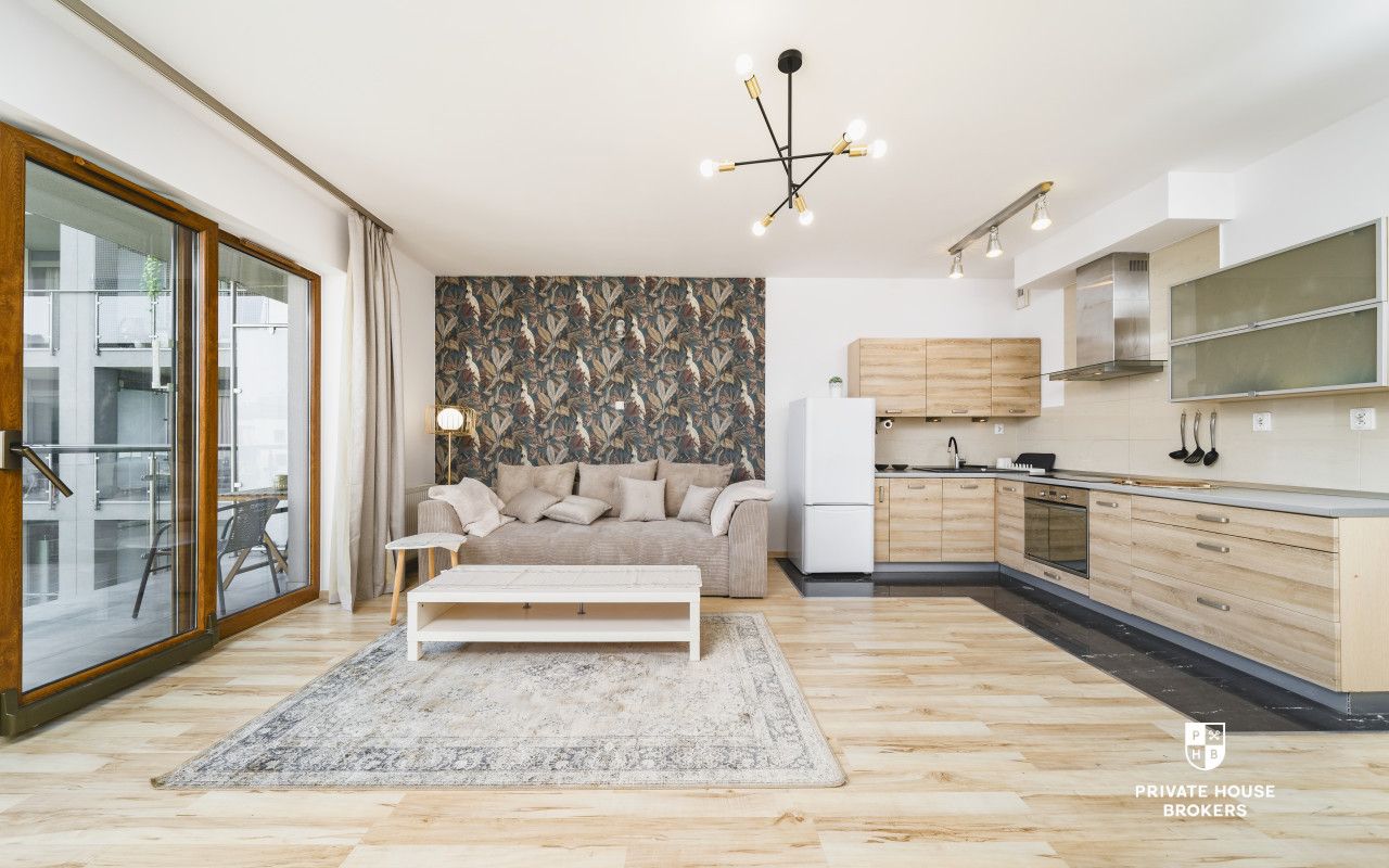 Spacious apartment at Wiślane Tarasy! - Apartment - Rent - Kraków, Śródmieście / Grzegórzki