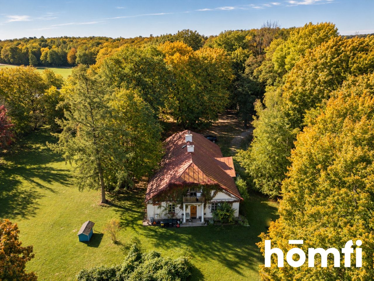 A manor house with soul and 5,500 m² of your own private world - Дім - Продаж - Świdnicki, Rybczewice / Choiny
