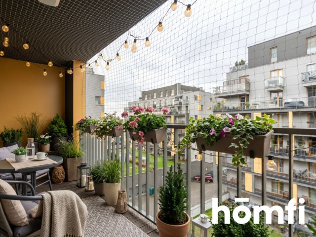For rent - Comfortable studio apartment with a large balcony, Kraków, Czyżyny - Квартира - Оренда - Kraków, Nowa Huta / Czyżyny