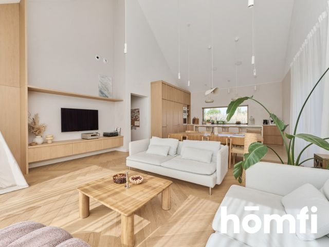 Unique single-story Japandi barn | Smart Home - House - Sale - Wrocławski, Siechnice / Łukaszowice
