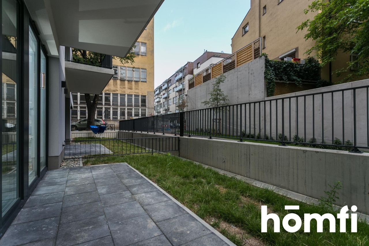 Słomnicka, 35m²: great 2-room apartment with a garden near the city center, Nowy Kleparz - Apartment - Rent - Kraków, Krowodrza