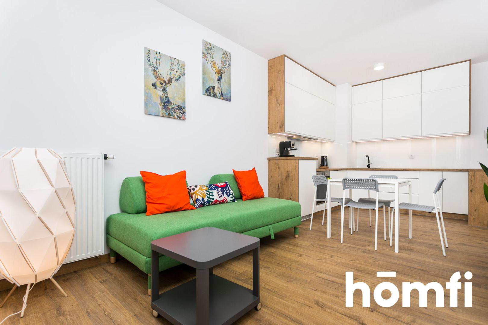 Słomnicka, 35m²: great 2-room apartment with a garden near the city center, Nowy Kleparz - Apartment - Rent - Kraków, Krowodrza