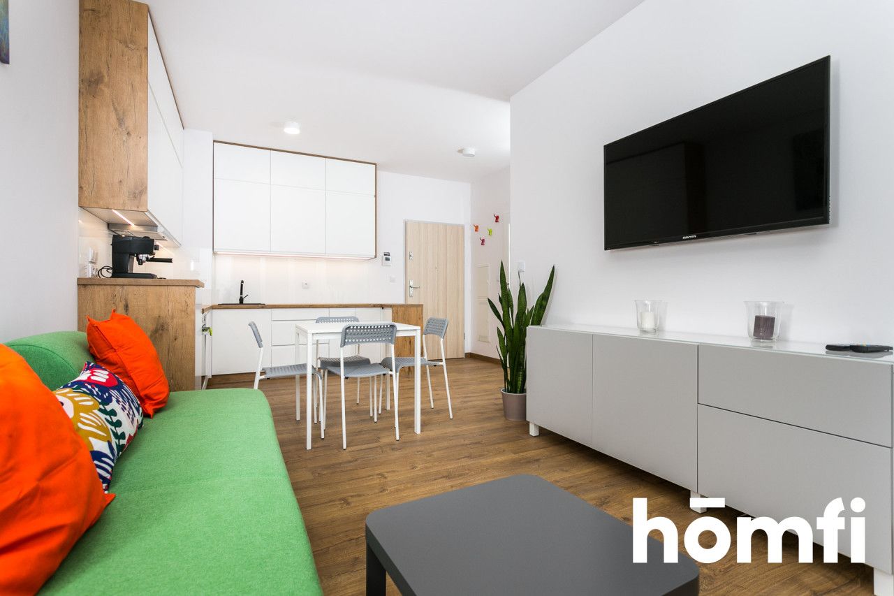 Słomnicka, 35m²: great 2-room apartment with a garden near the city center, Nowy Kleparz - Apartment - Rent - Kraków, Krowodrza