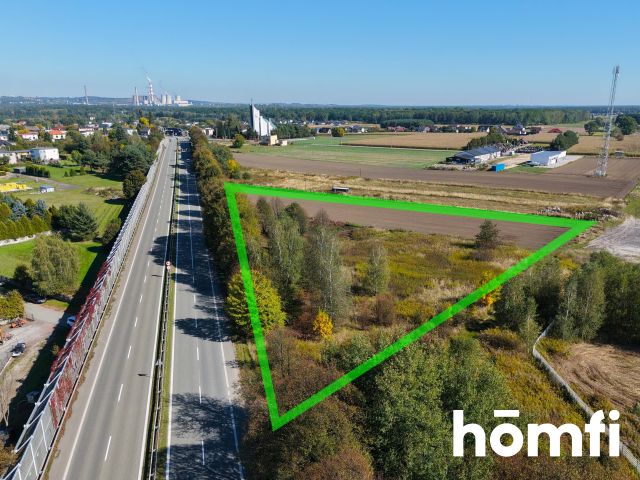 Prime Commercial Land Plot (1.07 ha) next to DK81 - Plot - Sale - Mikołowski, Orzesze / Gardawice