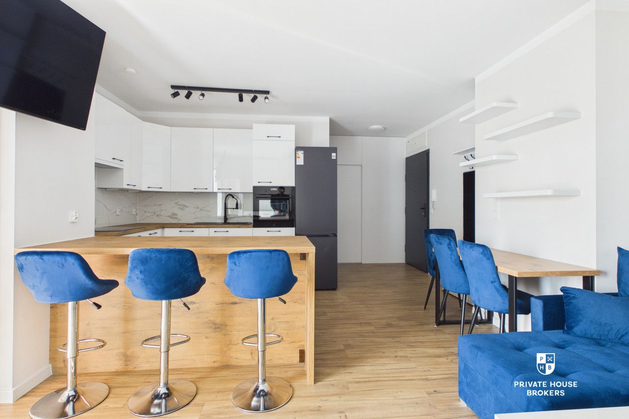 Pierwszy najem | 2 pokoje | 57 m² | Klimatyzacja | Garderoba - Mieszkanie - Wynajem - Wrocław, Krzyki / Przedmieście Oławskie