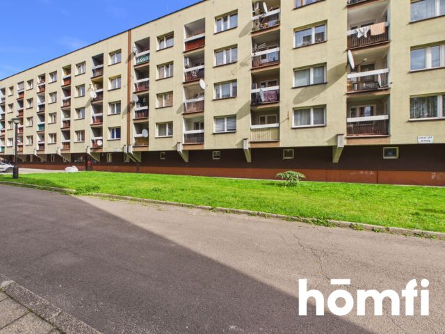 1-bedroom apartment with a balcony | Świętochłowice, Lipiny - Apartment - Sale - Świętochłowice, Lipiny