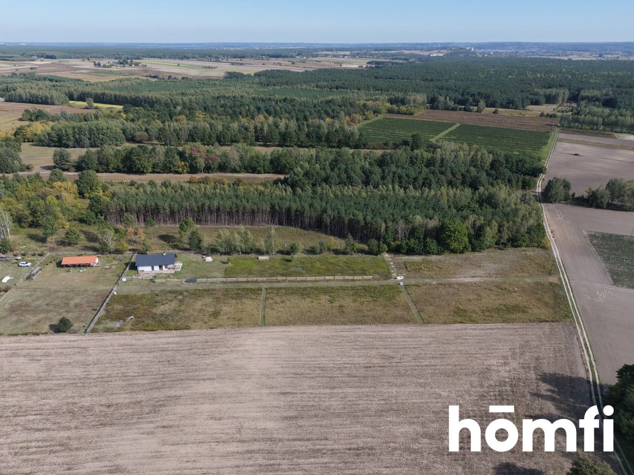 A building plot complete with nature, peace, and quiet. - Plot - Sale - Zwoleński, Przyłęk / Ławeczko Stare