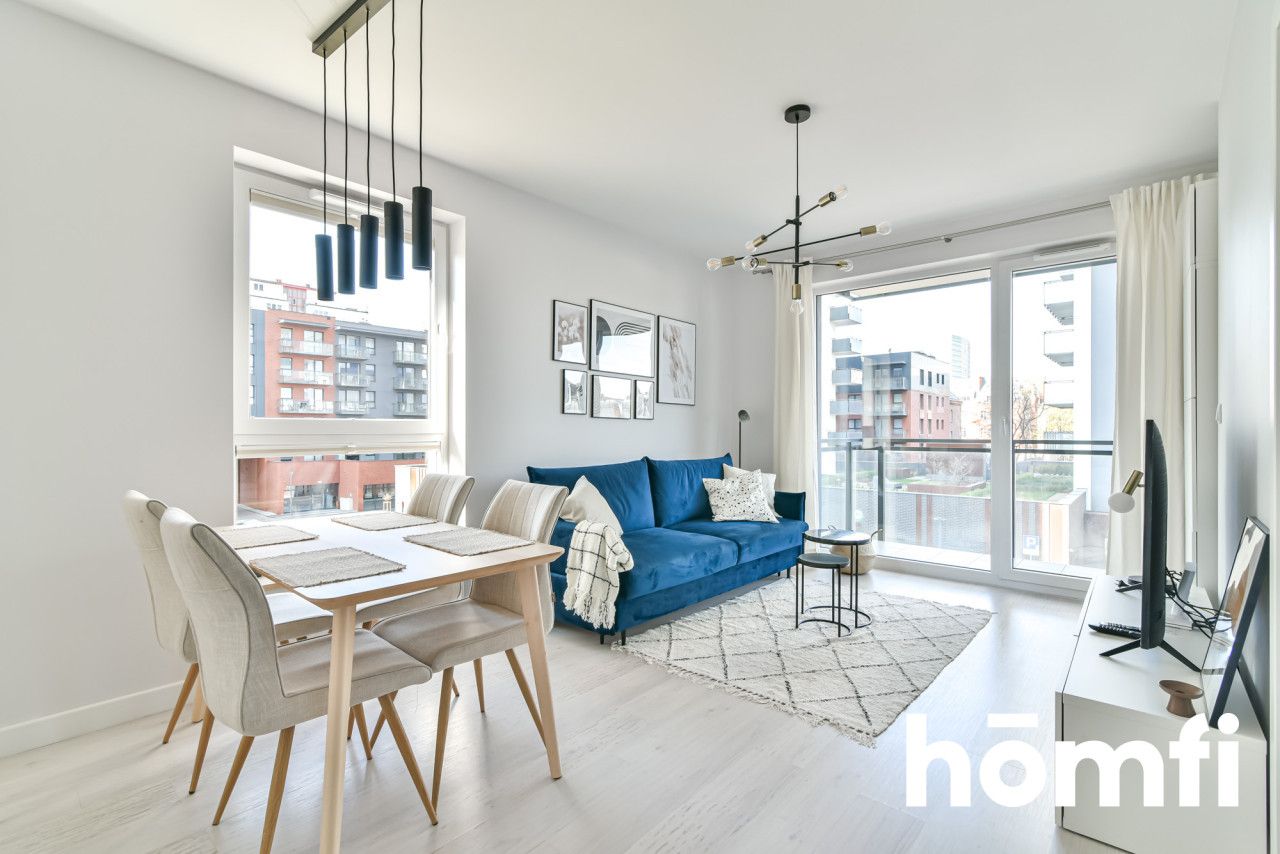 3-room apartment with a balcony and garage - Apartment - Rent - Gdańsk, Śródmieście