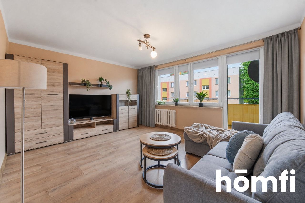 Full equpit 2 rooms for rent with balcony - Apartment - Rent - Raciborski, Racibórz / Stara Wieś