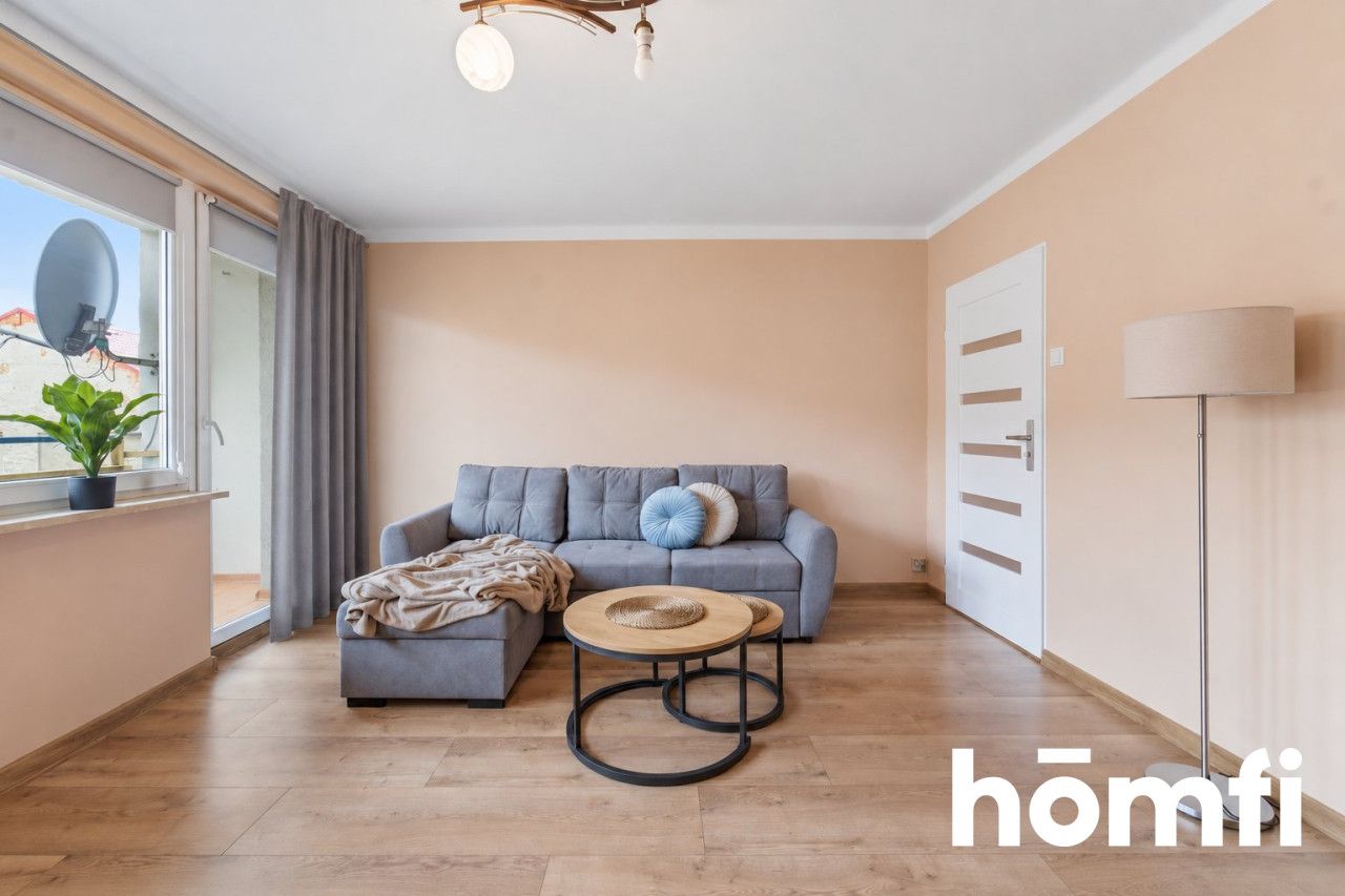 Full equpit 2 rooms for rent with balcony - Apartment - Rent - Raciborski, Racibórz / Stara Wieś