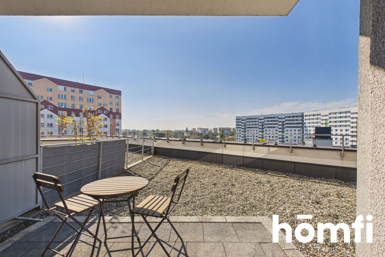 2-Room Apartment for Rent with a Large Terrace | Garage Included - Apartment - Rent - Łódź, Bałuty / Bałuty
