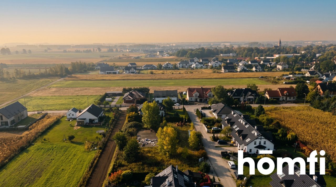 Plot for two semi-detached houses with Local Spatial Development Plan | 14 ares | Domasław - Plot - Sale - Wrocławski, Kobierzyce / Domasław