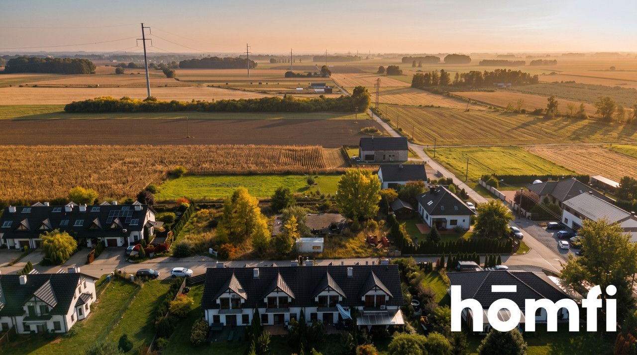 Plot for two semi-detached houses with Local Spatial Development Plan | 14 ares | Domasław - Plot - Sale - Wrocławski, Kobierzyce / Domasław