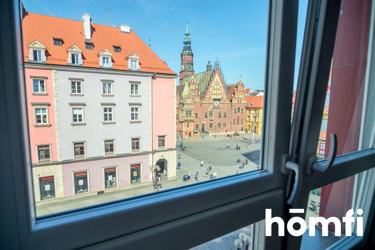 Studio 27m2 with a view of the Town Hall - Apartment - Rent - Wrocław, Stare Miasto