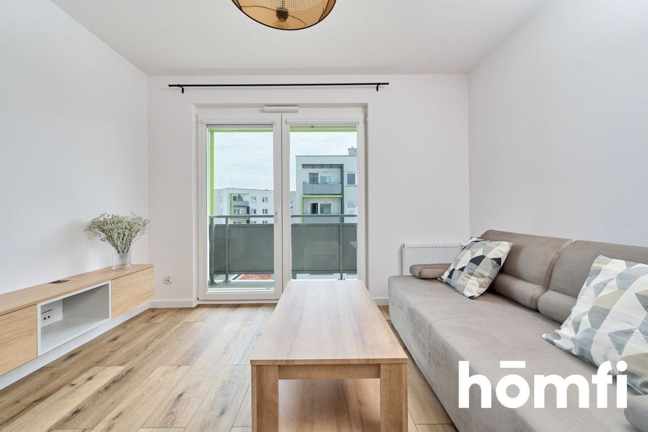 3-room apartment with a balcony and a garage / Ameriga Vespucciego / Olimpia Port - Apartment - Rent - Wrocław, Psie Pole / Swojczyce