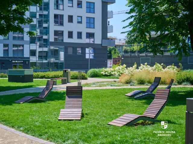 Onebedroom apartment at Dmowskiego Street - Kępa Mieszczańska - Apartment - Rent - Wrocław, Stare Miasto