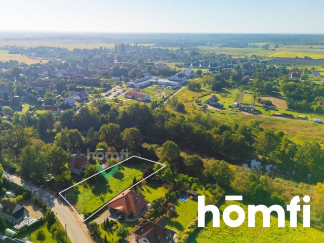 Malownicza działka budowlana (2043 m²) w Pisarzowicach – blisko natury, zaledwie 6 km od Wrocławia! - Działka - Sprzedaż - Średzki, Miękinia / Pisarzowice