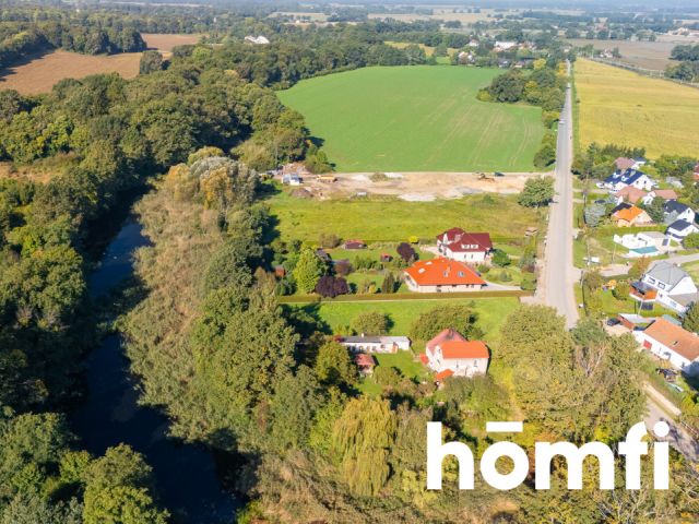 Malownicza działka budowlana (2043 m²) w Pisarzowicach – blisko natury, zaledwie 6 km od Wrocławia! - Działka - Sprzedaż - Średzki, Miękinia / Pisarzowice
