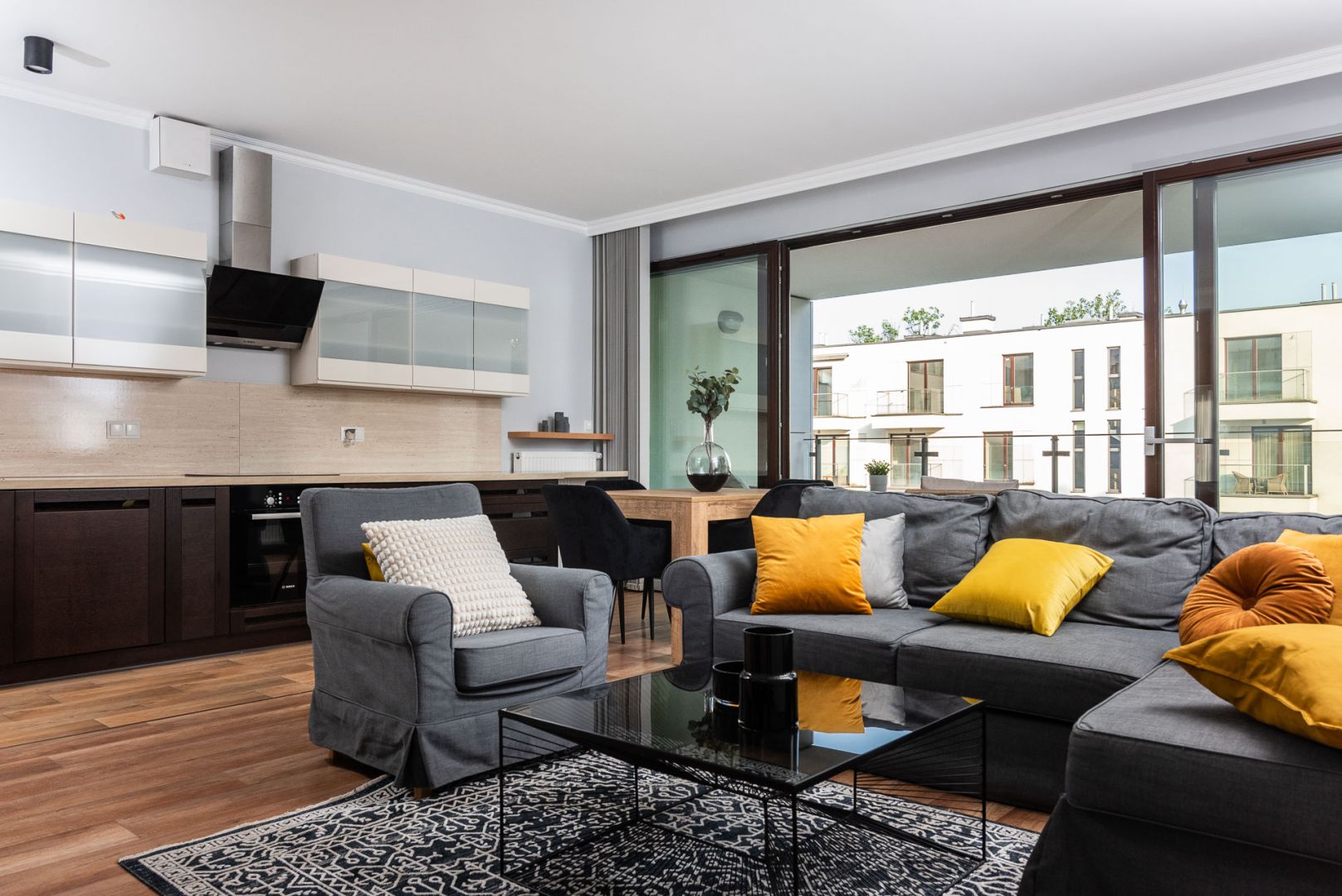 Trzypokojowy apartament nad Wisłą - Mieszkanie - Wynajem - Kraków, Krowodrza / Zwierzyniec