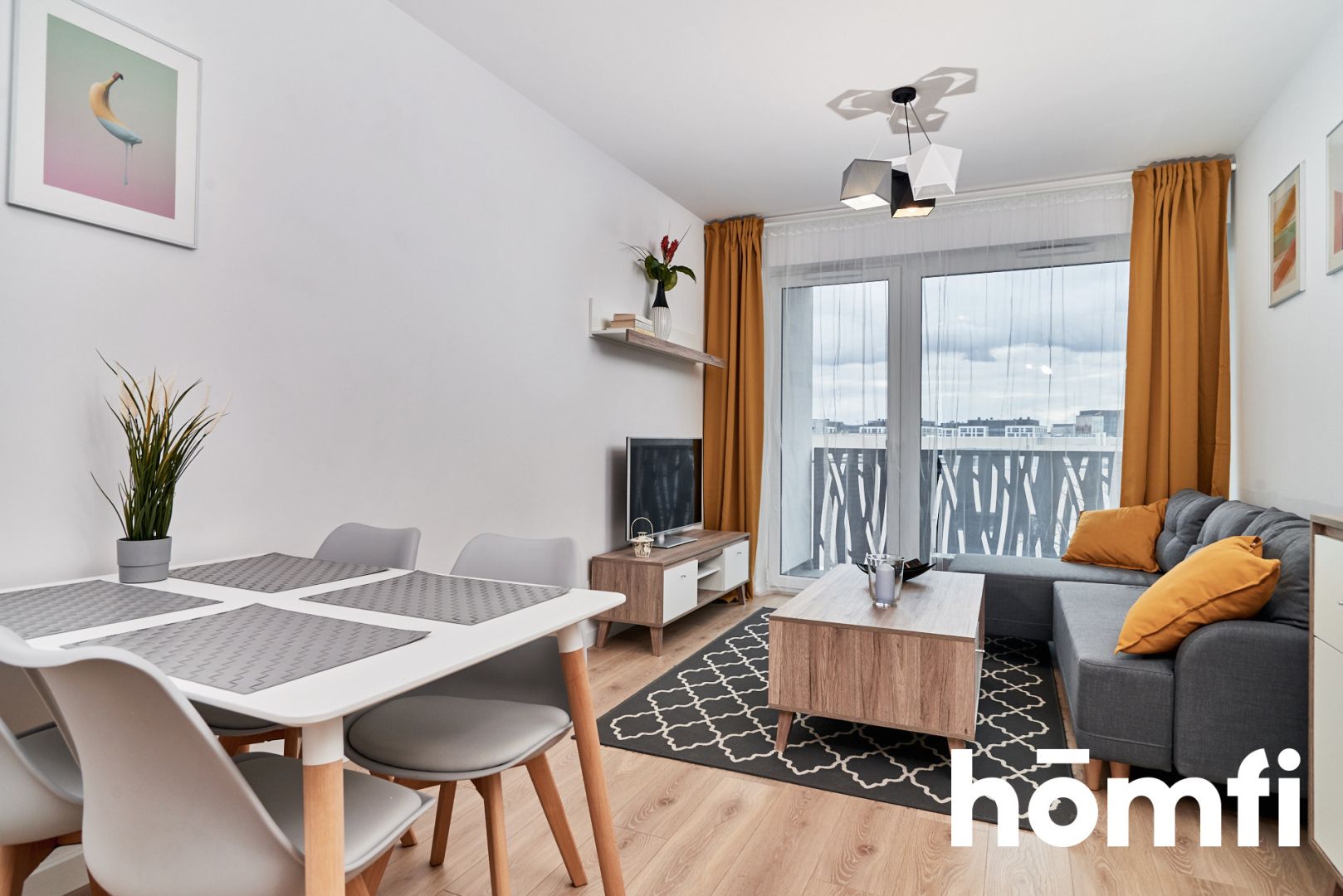 Modern 2 room apartment near Magnolia Park + 2 parking spots - Квартира - Оренда - Wrocław, Fabryczna
