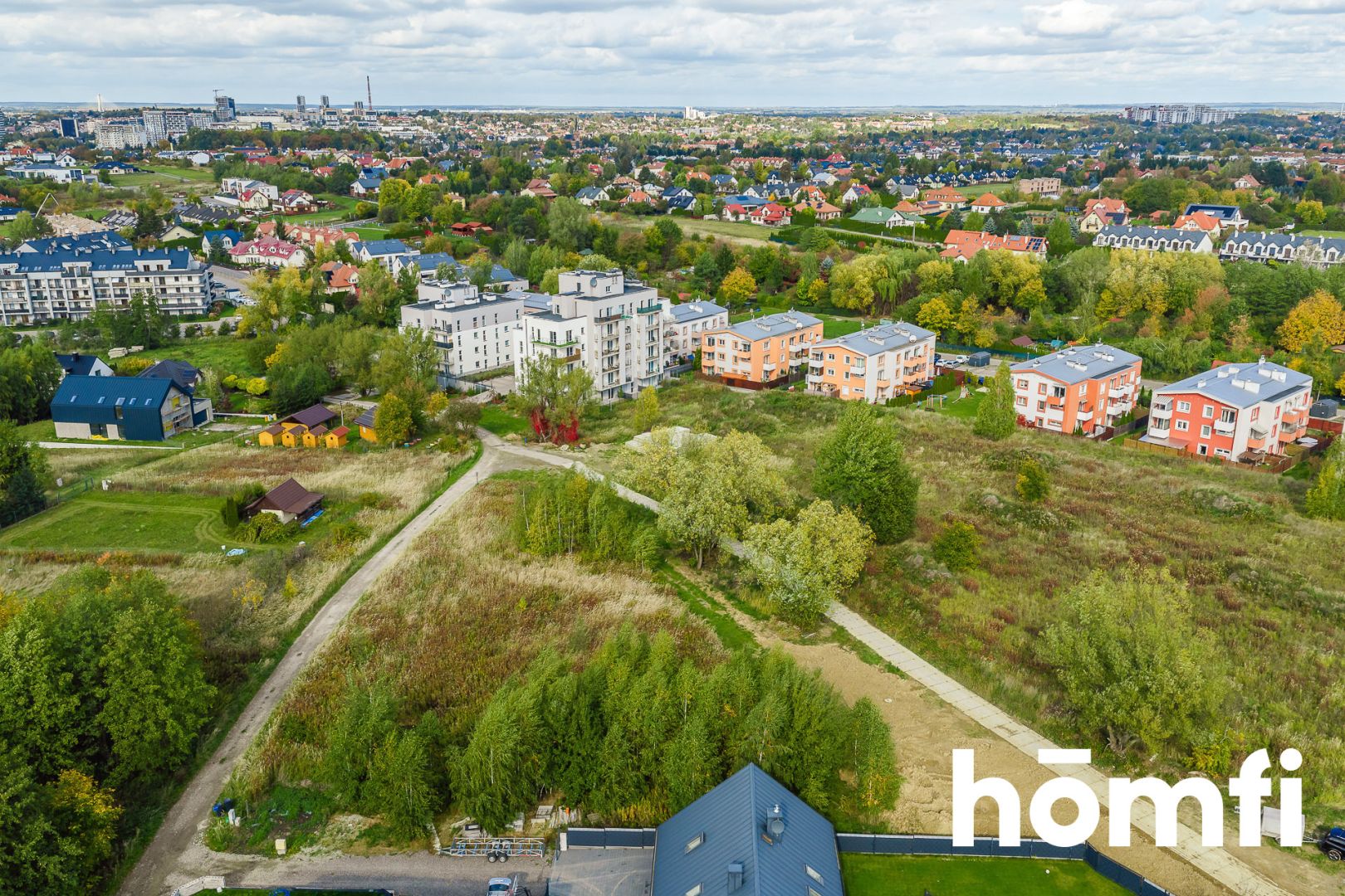 PLOT WITH PLANNING PERMISSION FOR A HOUSE OR INVESTMENT | TERRACED / SEMI-DETACHED HOUSES - Ділянка - Продаж - Rzeszów, Zalesie