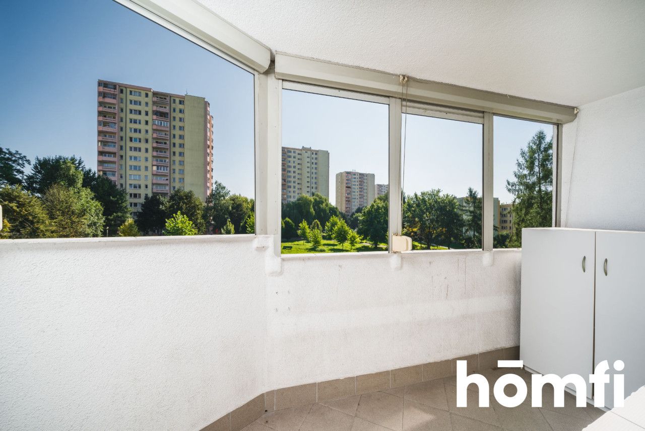 View of the trees, separate kitchen, good communication - Apartment - Rent - Kraków, Śródmieście / Prądnik Czerwony