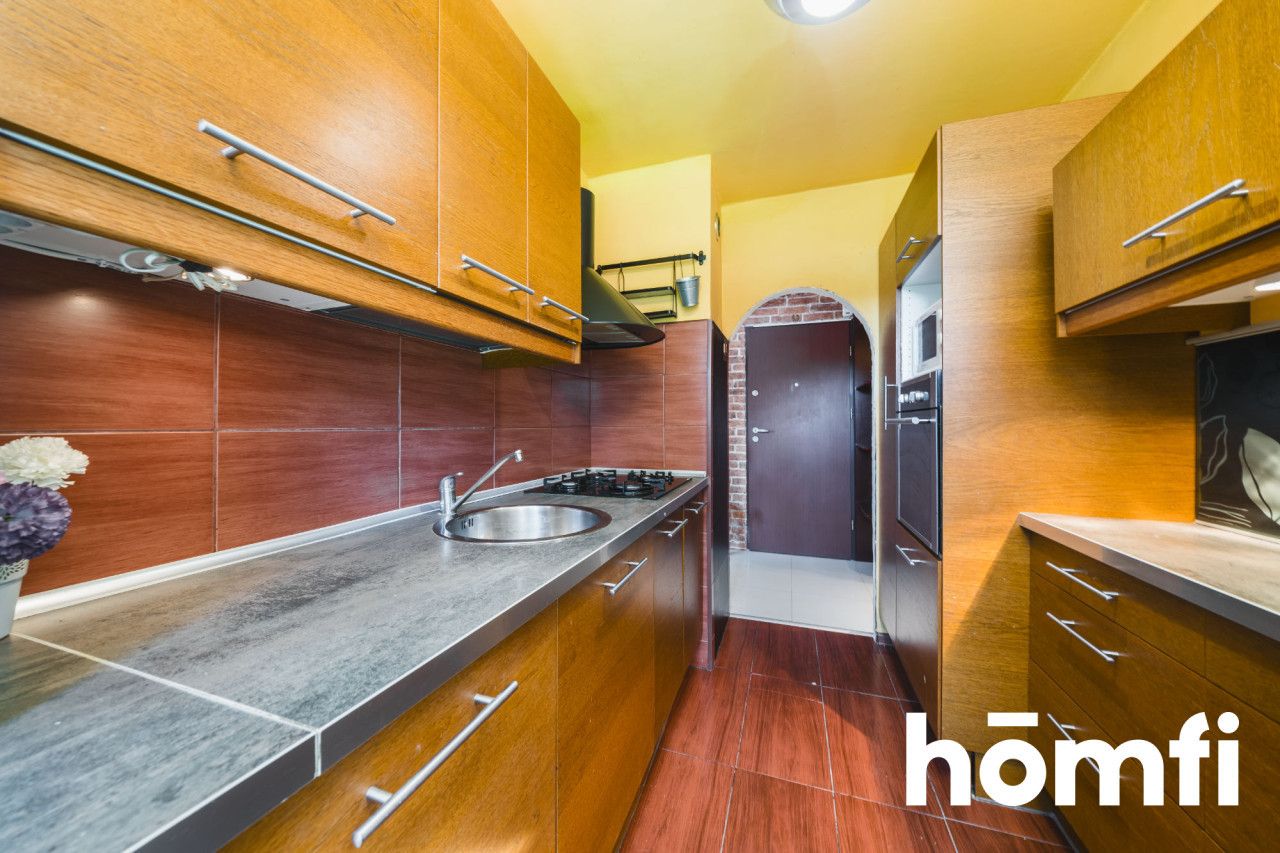 View of the trees, separate kitchen, good communication - Apartment - Rent - Kraków, Śródmieście / Prądnik Czerwony