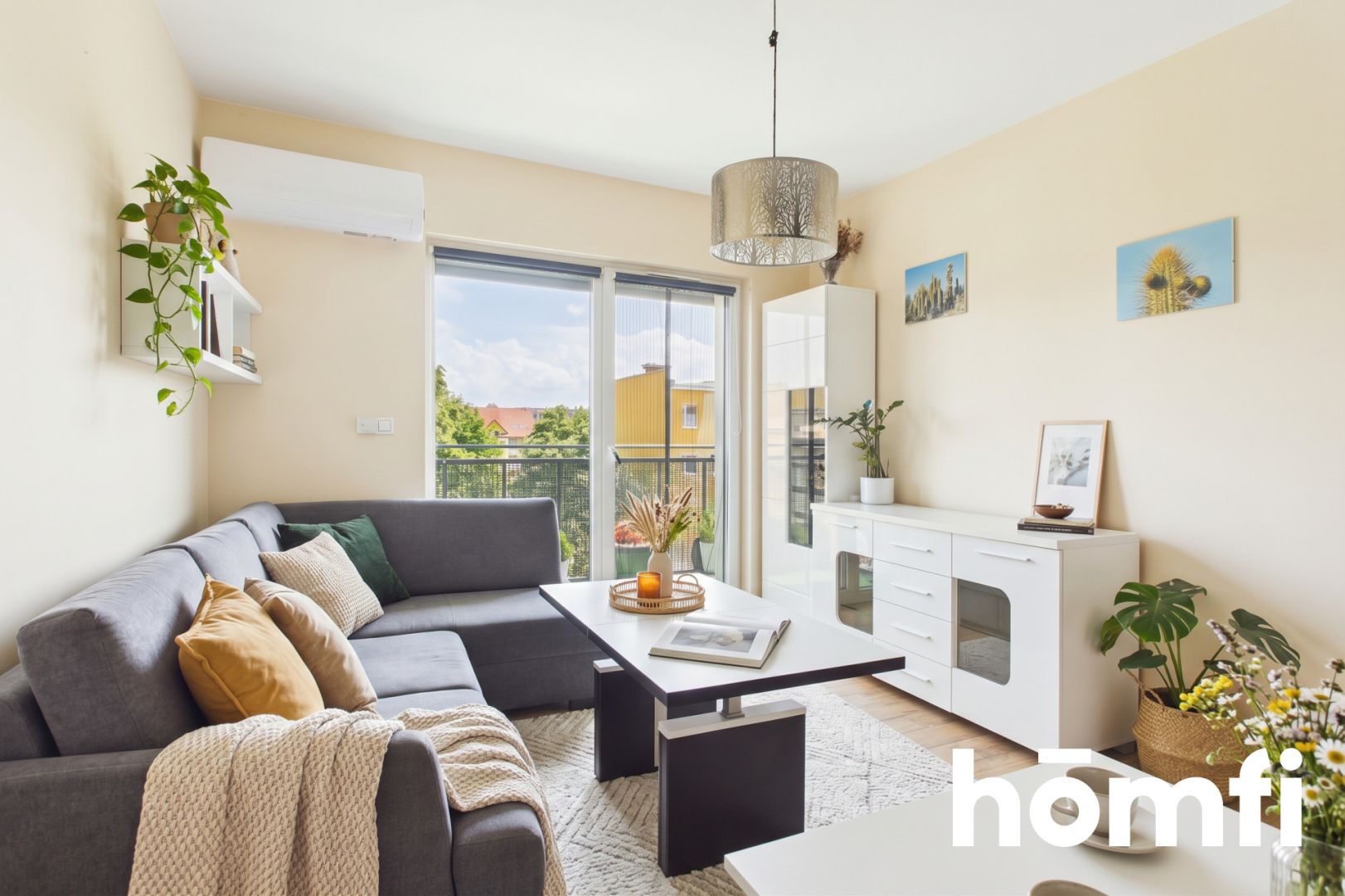Modern, air-conditioned two-bedroom flat with a balcony - Apartment - Rent - Jelenia Góra