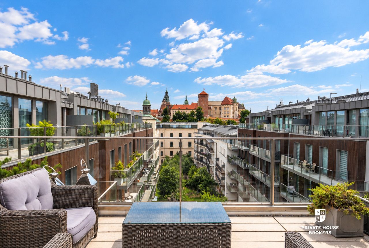 Unique penthouse in Angel Wawel - Apartment - Rent - Kraków, Śródmieście / Stare Miasto