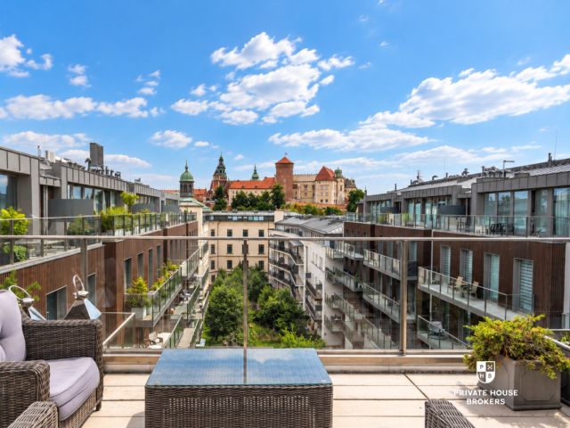 Unique penthouse in Angel Wawel - Apartment - Rent - Kraków, Śródmieście / Stare Miasto