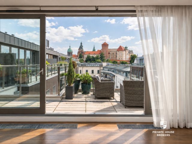 Unique penthouse in Angel Wawel - Apartment - Rent - Kraków, Śródmieście / Stare Miasto