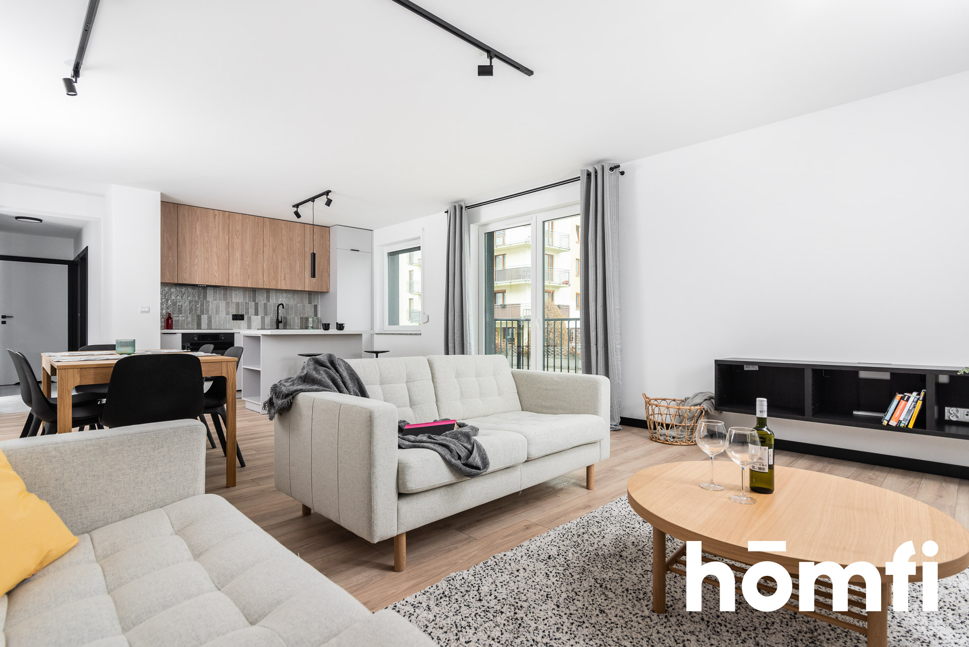 2-bedroom apartment with balcony and 2 garage spaces - Квартира - Оренда - Wrocław, Krzyki