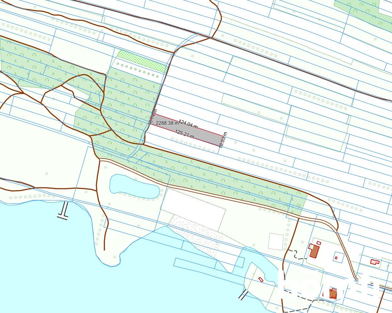 Tourism-zoned plot for sale near Kraków, 100–200 m from Kryspinów lagoon. Build a guesthouse, holiday cabins or a campsite, with your own apartment on site. - Plot - Sale - Krakowski, Liszki / Cholerzyn