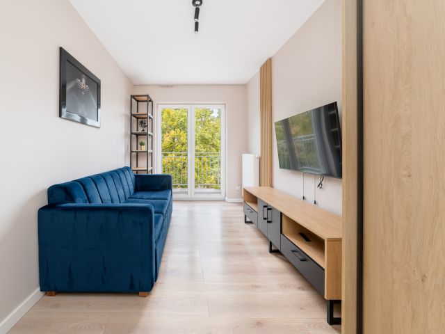Studio Apartment with Separate Kitchen and Balcony | 30 m² | Różyckiego Street. - Apartment - Rent - Łódź, Górna