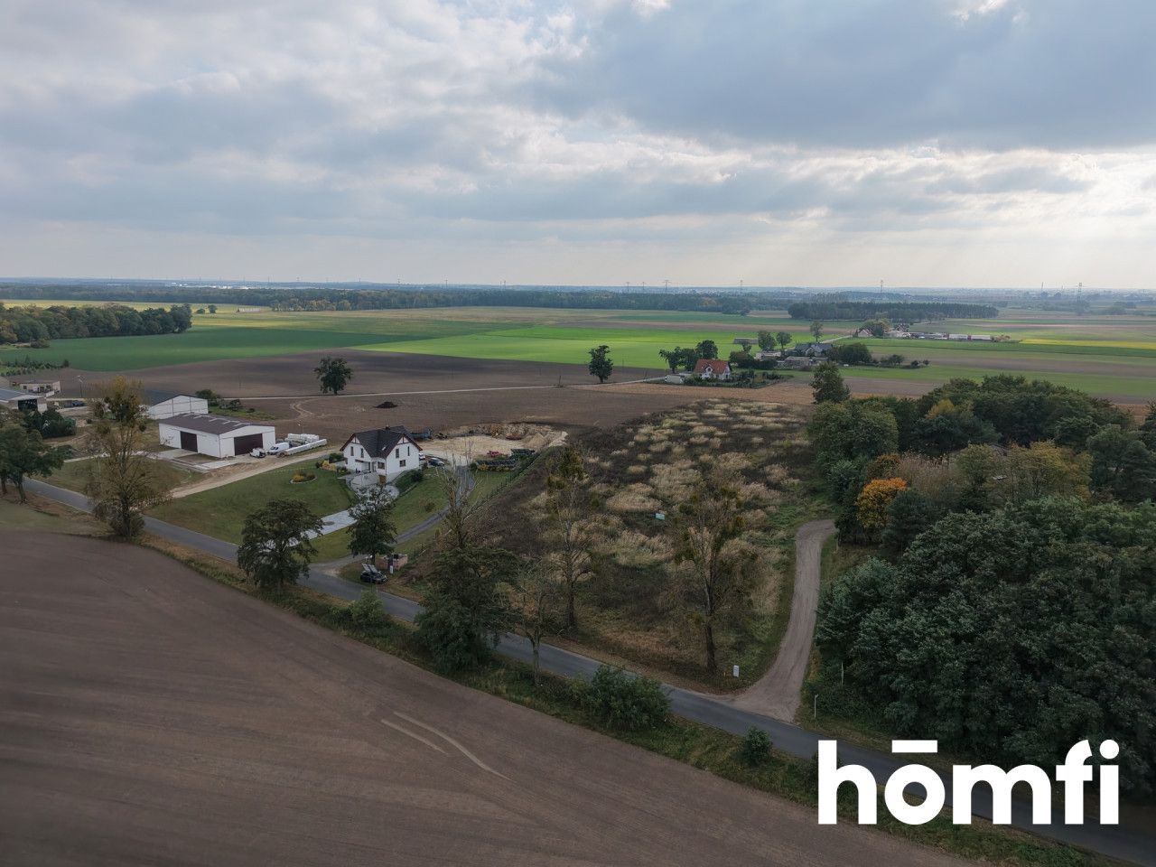SPACIOUS RESIDENTIAL PLOT IN BRZOZA – NEAR LAKE NIEPRUSZEWSKIE - Plot - Sale - Szamotulski, Duszniki / Brzoza