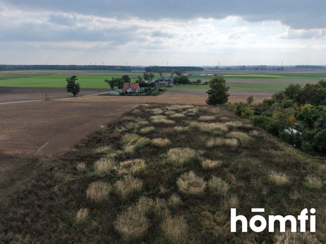 SPACIOUS RESIDENTIAL PLOT IN BRZOZA – NEAR LAKE NIEPRUSZEWSKIE - Plot - Sale - Szamotulski, Duszniki / Brzoza