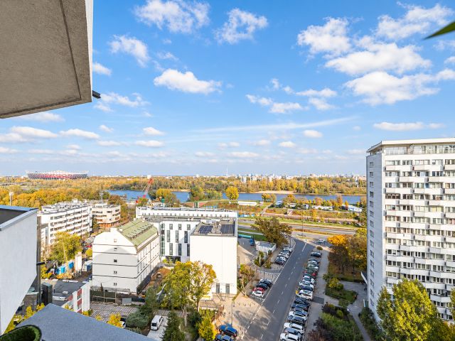 Widok na Wisłę | 14. piętro | Górnośląska | 38 m2 - Mieszkanie - Sprzedaż - Warszawa, Śródmieście / Powiśle