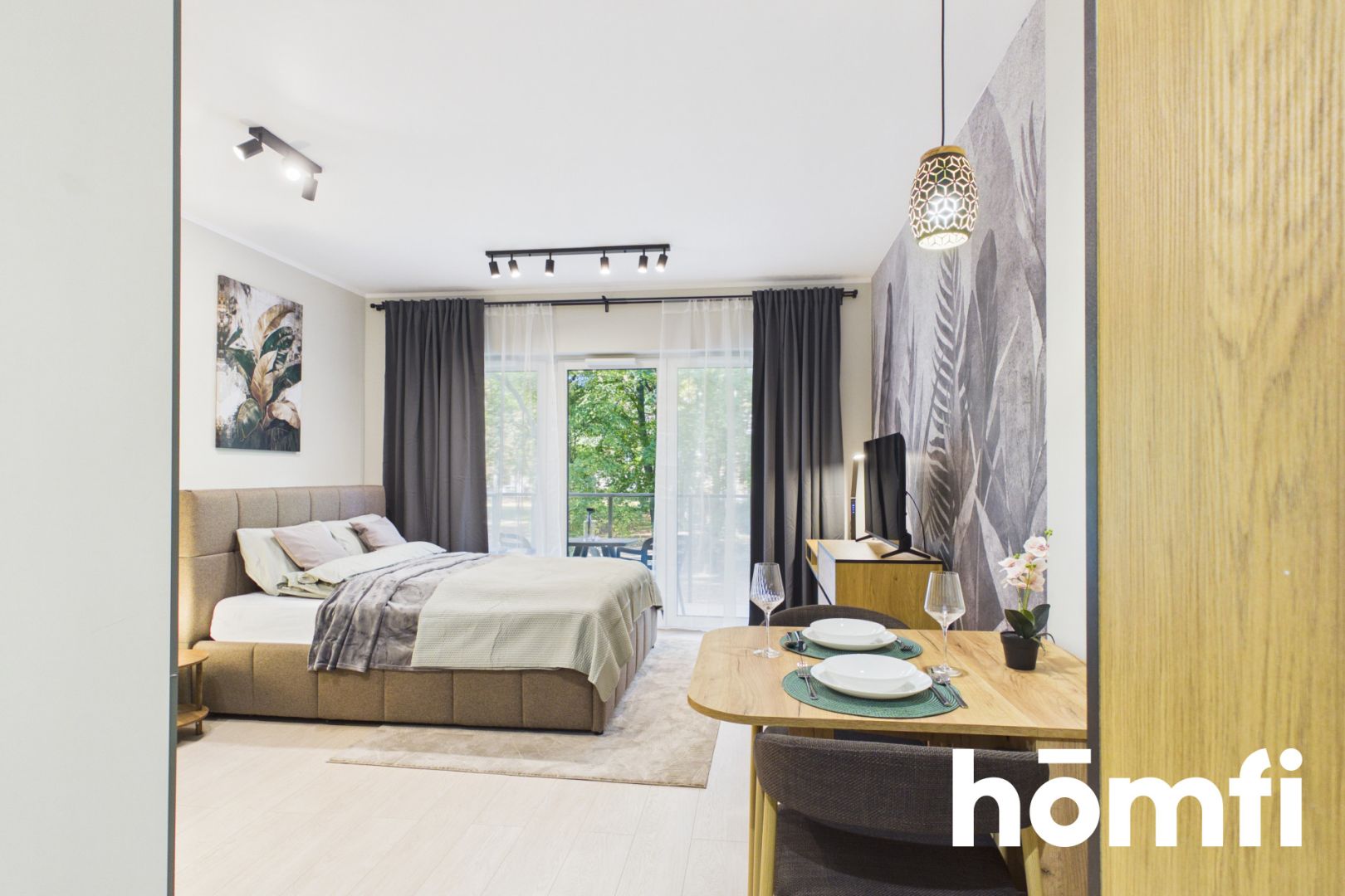 New, quiet studio with a big balcony. Top spot! - Apartment - Rent - Katowice, Muchowiec
