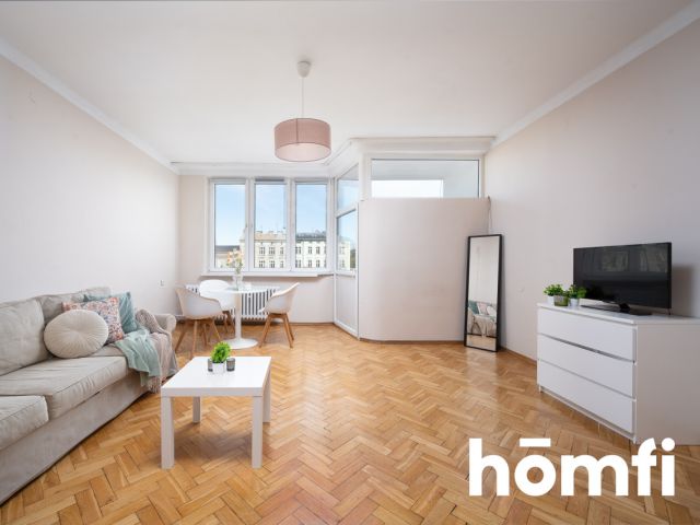 2 osobne pokoje na Kazimierzu z widokiem | Winda | Loggia | Ogrzewanie miejskie | ROI 8,5% 50,86 m² | 3. piętro z windą | 2 min pieszo na Kazimierz - Mieszkanie - Sprzedaż - Kraków, Śródmieście / Stare Miasto