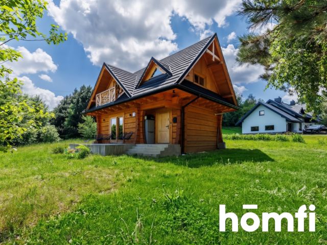 !!! SPECIAL PROMOTIONAL PRICE UNTIL 06/11 !!! SPECIAL OFFER - BUY NOW BEFORE IT'S TAKEN! A charming, year-round wooden house for sale on a large, 45-are plot surrounded by meadows, forests! | Skrzydlna | Kasina Dolna | Limanowa county. - House - Sale - Limanowski, Dobra / Skrzydlna